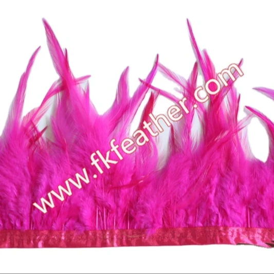 Fancy Dress Costumes Wholesale Cock Feather Trim For Dress Decoration