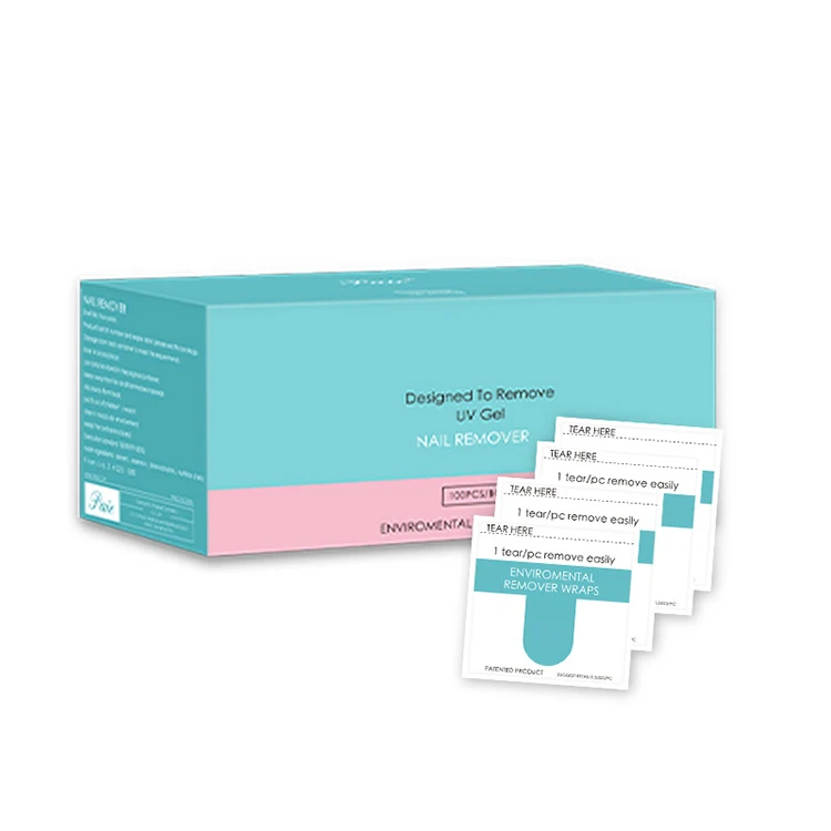 Huati Sifuli wholesale nail polish remover and nail gel polish removal wipe pad