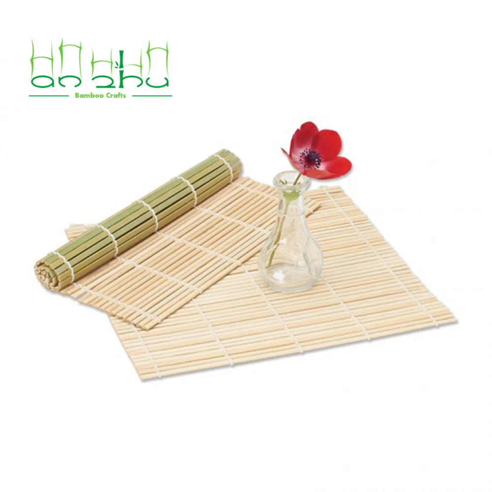  Высококачественный бамбуковый экологичный заказной многоразовый Бамбуковый Коврик для суши
