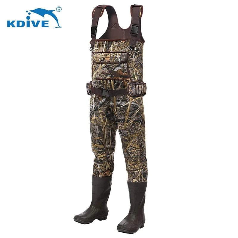 Заводской неопреновый мужской Камуфляжный дышащий неопреновый ремешок 5 мм для рыбалки