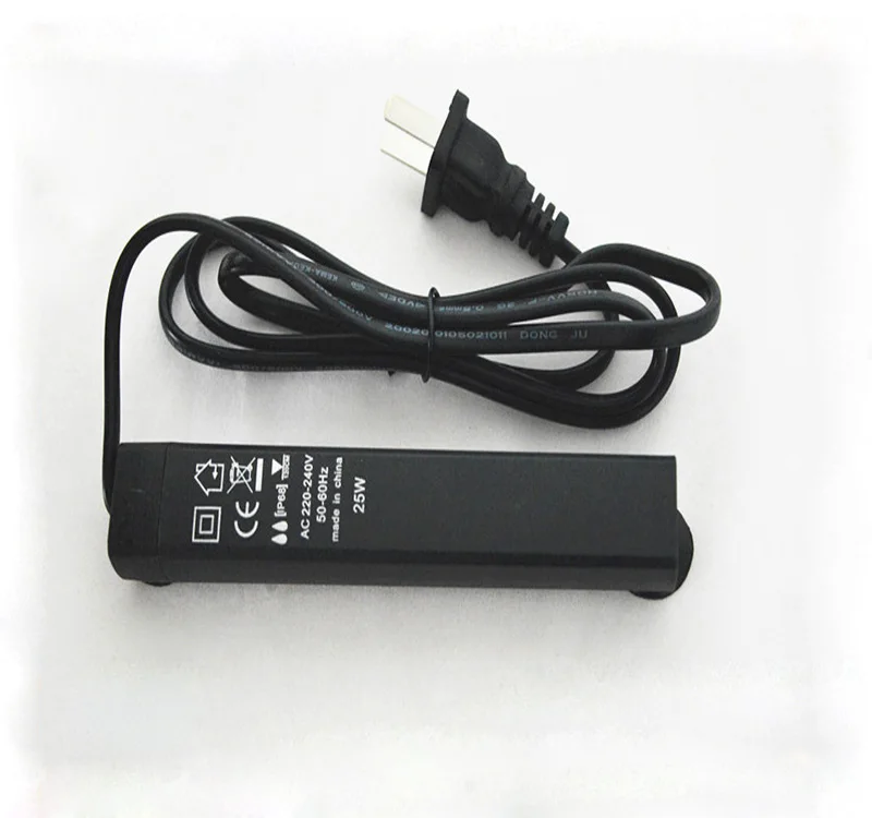 GAKO HT-10 Automatic Mini Heater for Aquarium 10W solid black ughin material scald prevention
