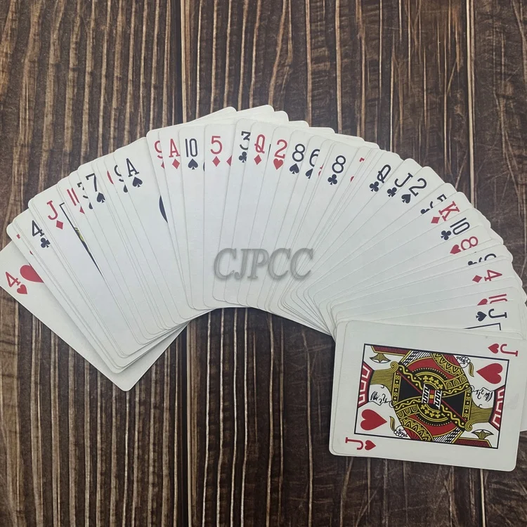 310gsm Germany Core Paper Poker Cards Jumbo Playing Cards Custom Logo Print