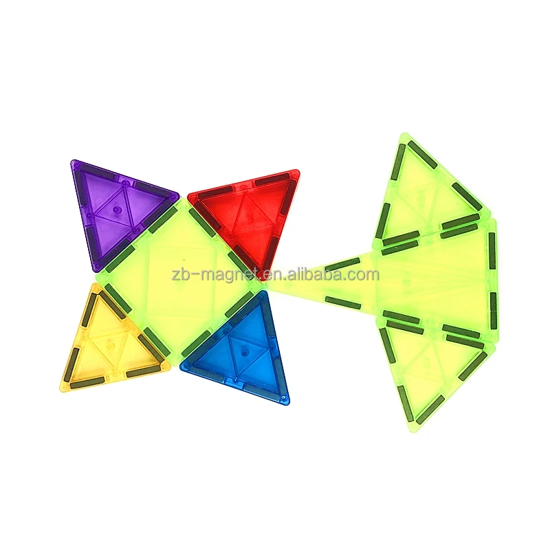 Educational Magnetic Toys 3D Magnetic Tiles for kids magnetic building blocks