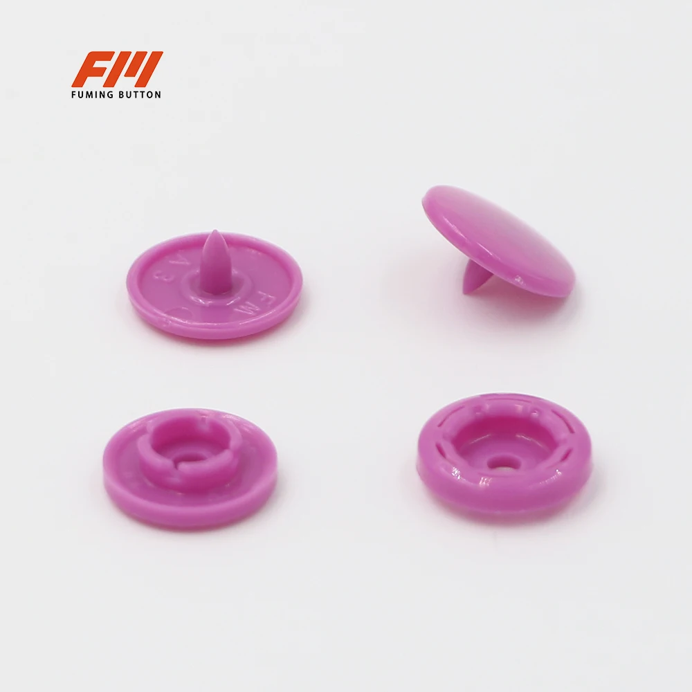 28 QC tests eco-friendly  resin snap fastener snap button custom size custom colour