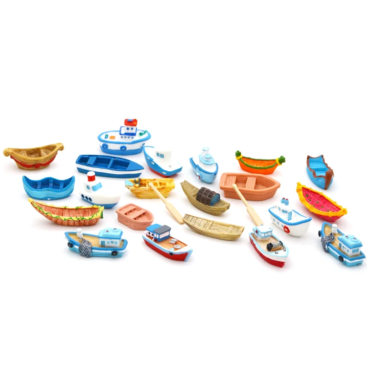 children toys for architecture model boat jet ship sails sailboat miniature boats