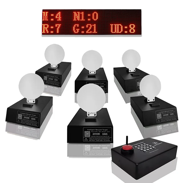 Electronic Intelligent Shooting target system metal target perfect for Air  soft shooting used in the shooting center