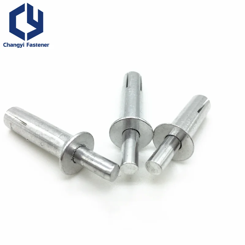 OEM Stainless Steel 304 316 Drive Rivet Full Aluminum Countersunk head Hammer Drive Pin Rivets