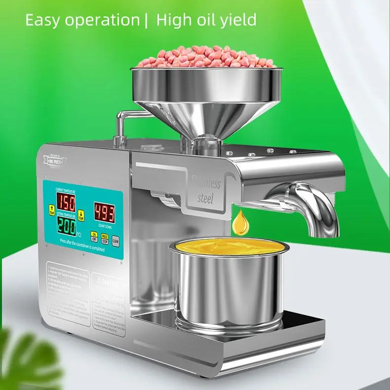Good quality fully automatic mustard oil mill essential oil making machine