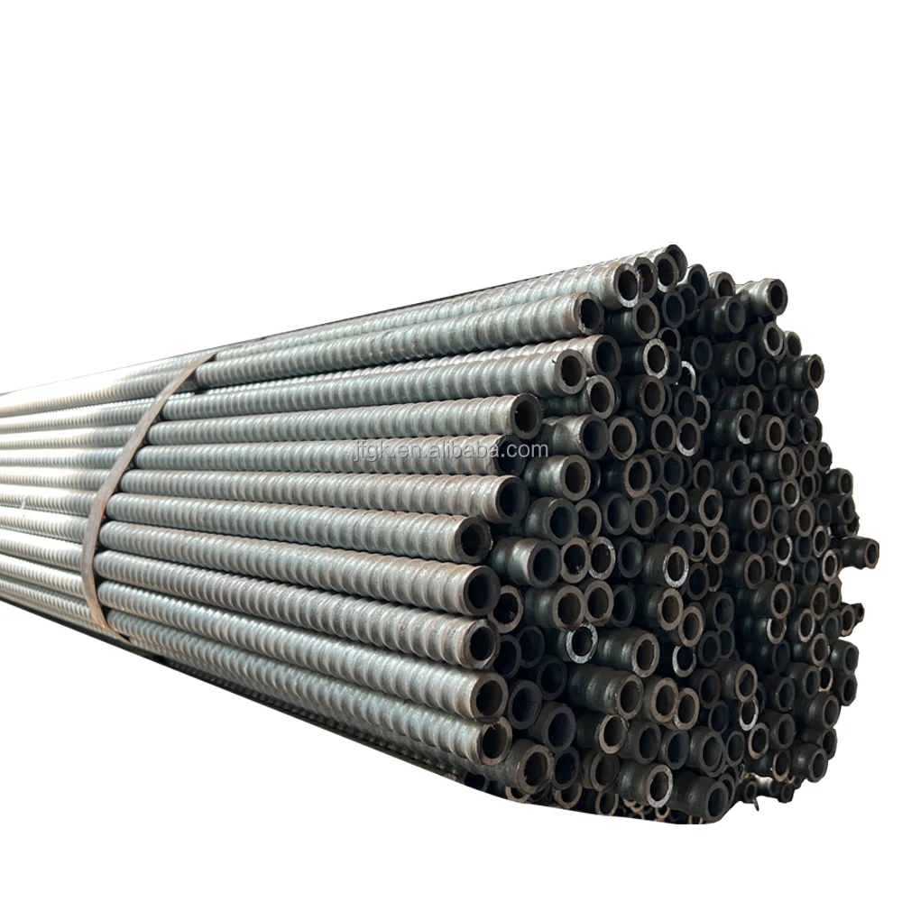 hollow bar self drilling anchor bolt Factory Price hollow grouting rock bolts Micropile Tunnel grouting bolting
