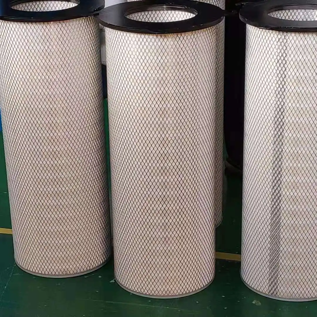 Paper filter Air filter element powder dust filter element with long lifetime