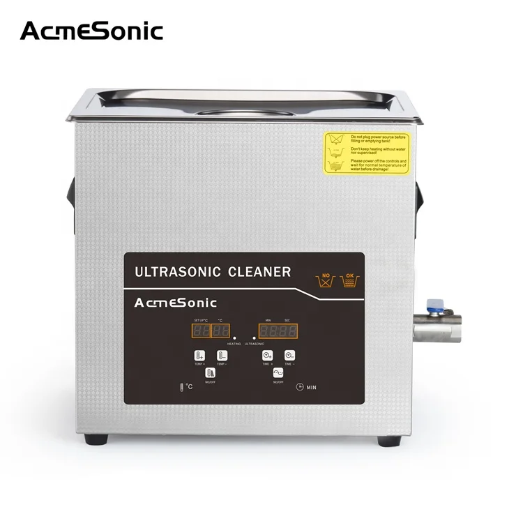 10l ultrasonic cleaning equipment for car parts large ultrasonic cleaner