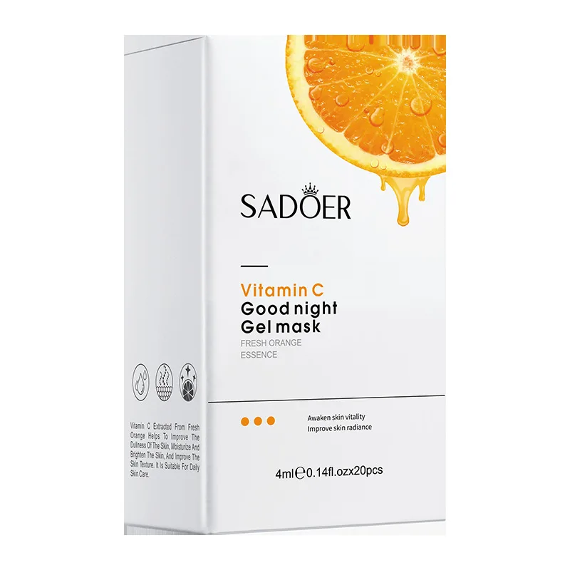 BIOAQUA SADOER Skin Care Anti Aging Collagen Good Night  Gel Facial Mask Whitening Hydrating Sleeping Face Mask