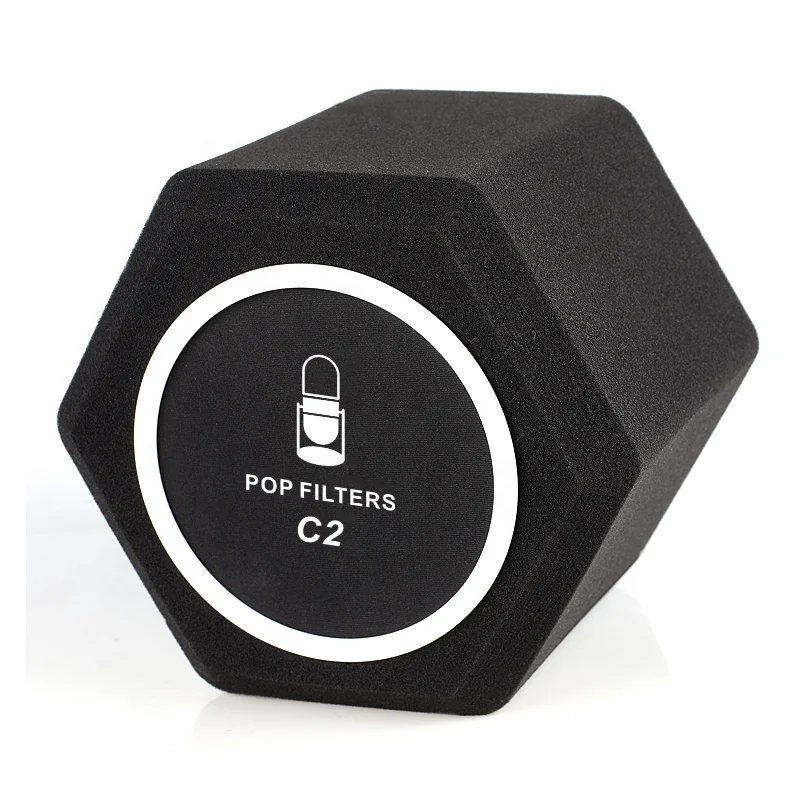 Professional Microphone Sound  Isolation Shield Studio Mic Foam Wind Screen for recording and live broadcast Microphone