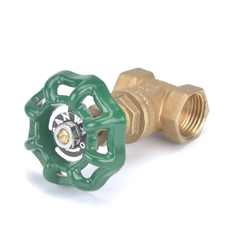 factory manufacture brass gate valve brass stem copper threaded brass gate valve