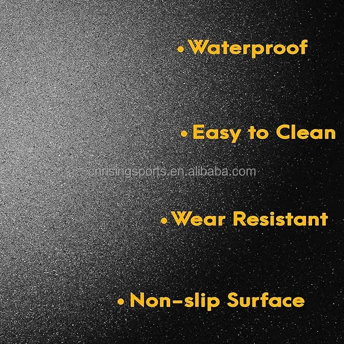 EPDM Rubber Flooring Gym Mats Interlocking Rubber Floor Fireproof Waterproof Anti-Slip Dot Rubber Mat For Gym Garden Park
