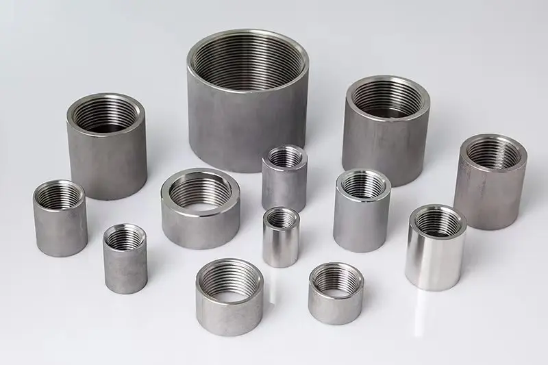 High Quality 1/8 1/4 3/8 1/2 Stainless Steel SS304 316 Socket garden Water Tube Pipe Fittings female NPT Thread coupling