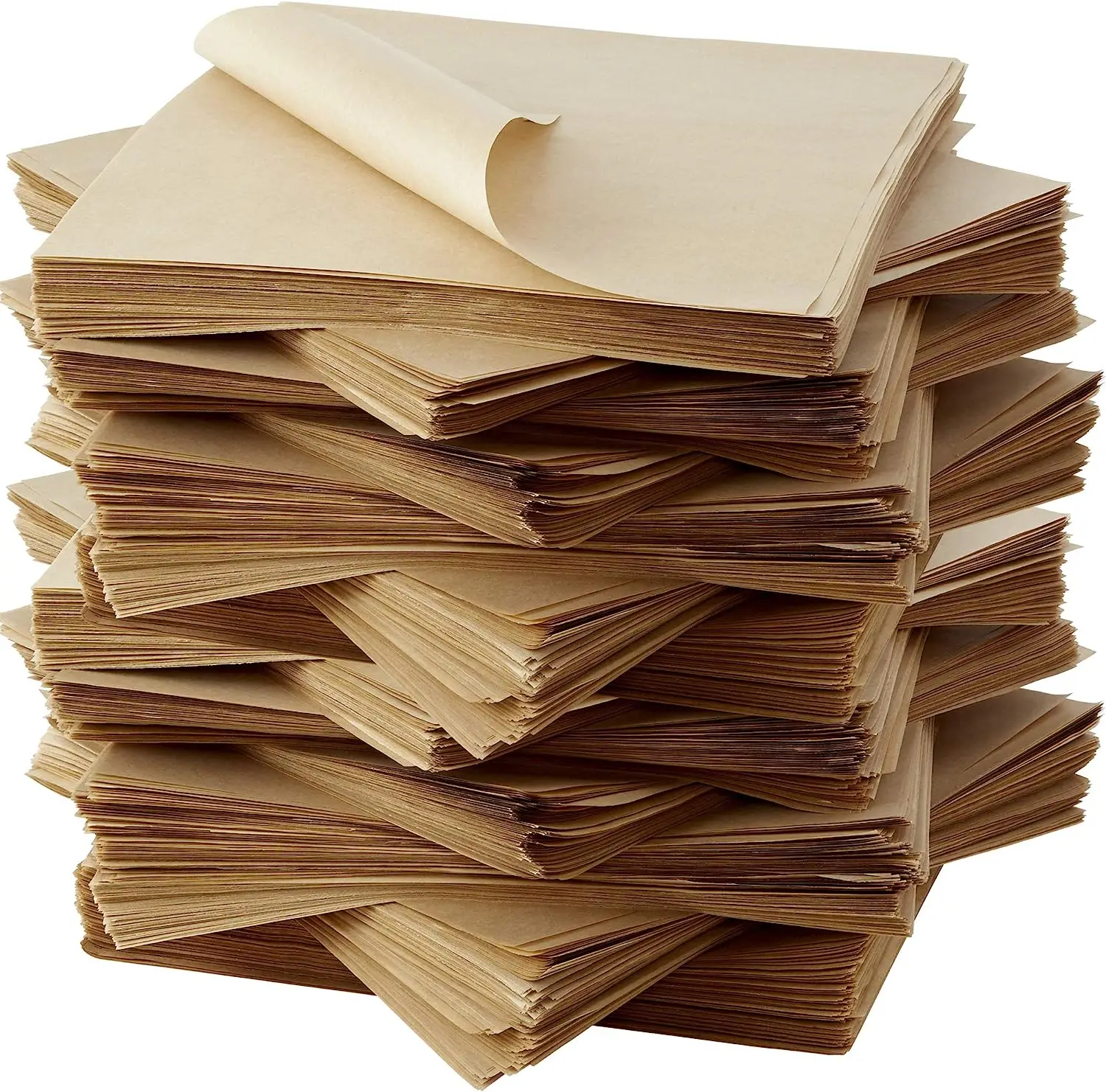 Customized design oil-proof Paper sheets Hamburger Paper Wrapping french-fries sandwich greaseproof paper food packaging