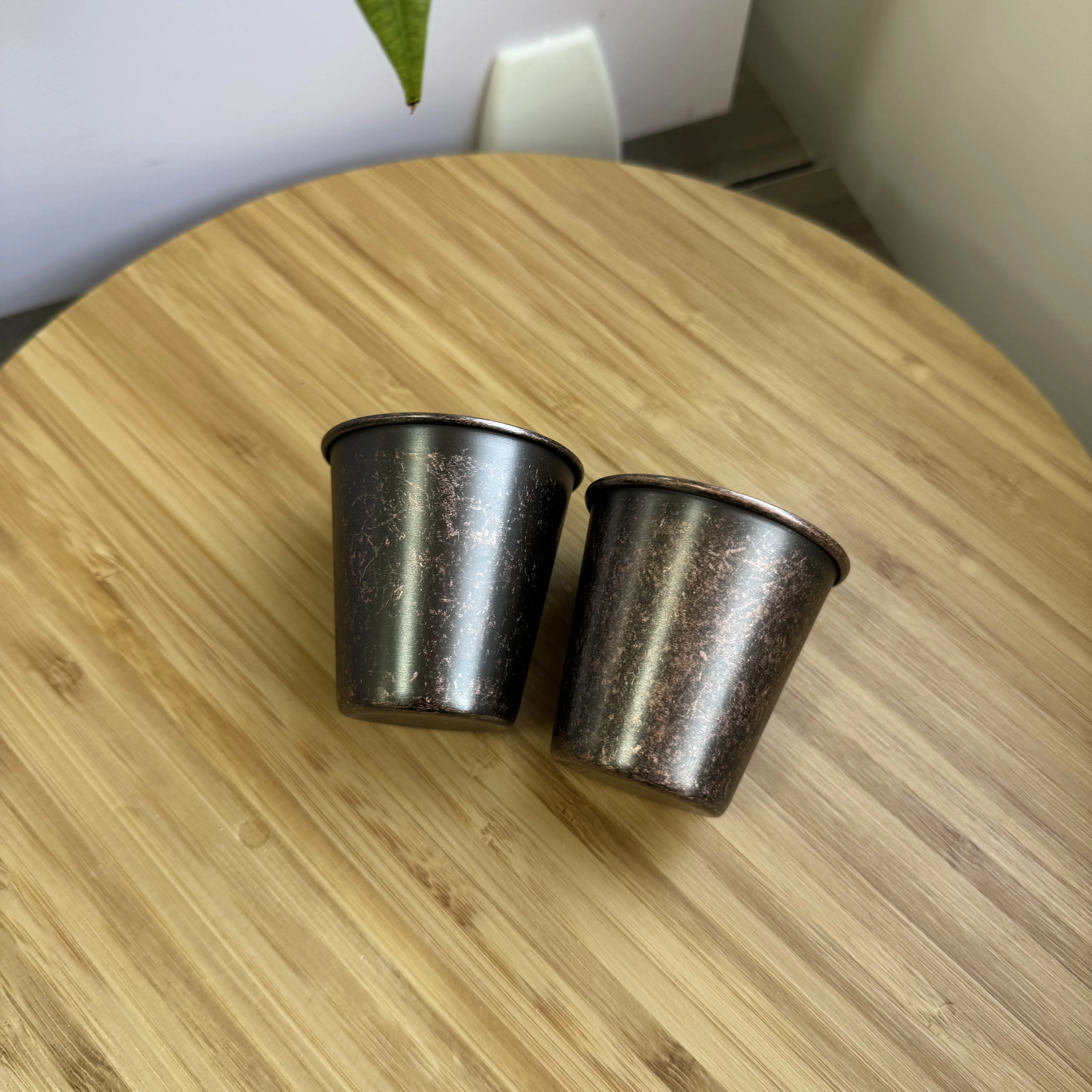 60ml Small Wine Glass shot glass 304 Stainless Steel Spirits Glass Suitable for White Wine Spirits