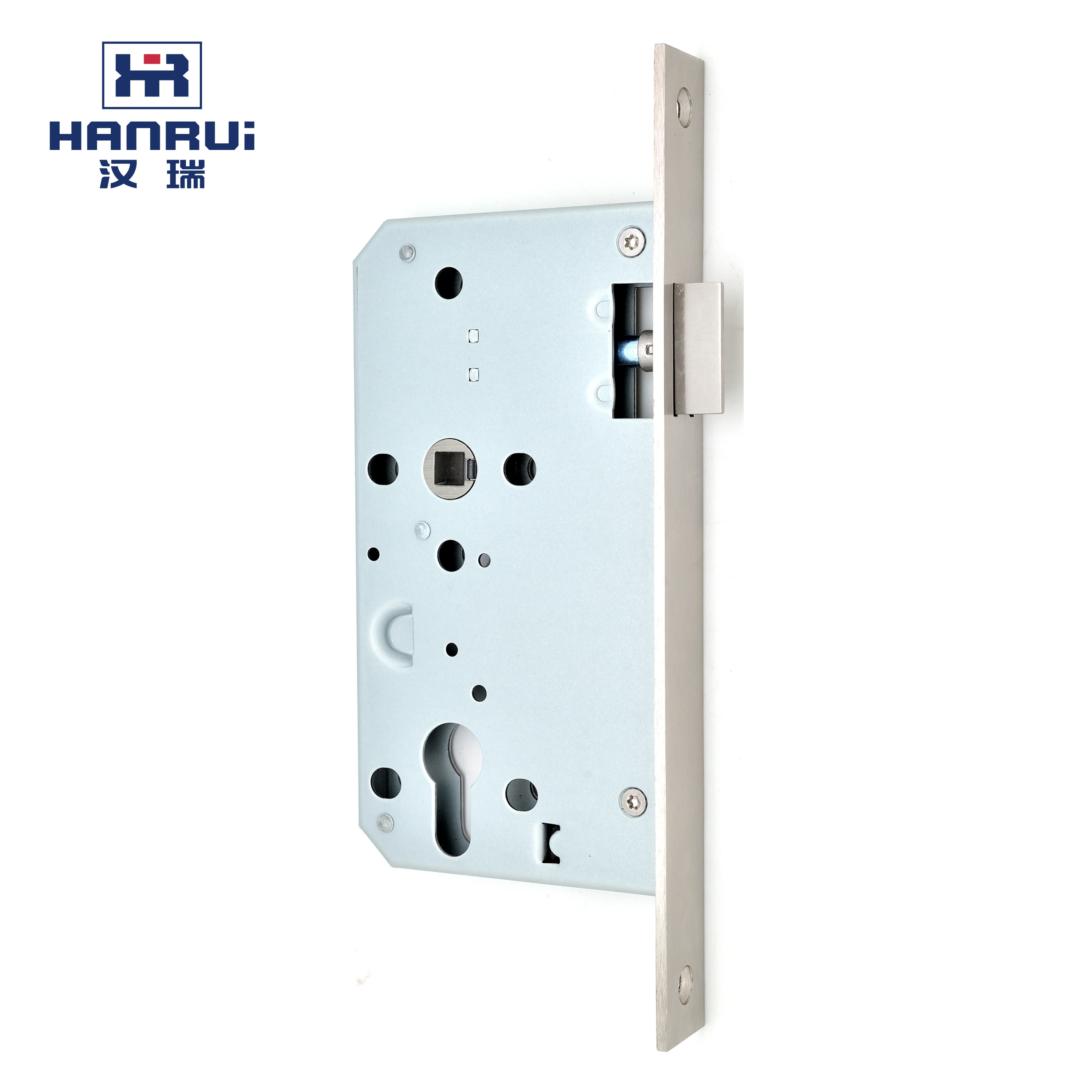 CE certificate EN12209stainless steel outdoor lock body  / fire rated door lock case / sash lock for government project