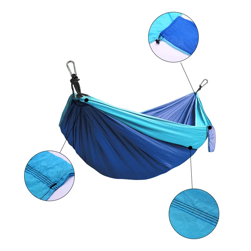 Single leisure  two-color hammock