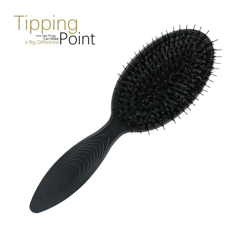Factory wholesale Hair Salon Board Air Cushion Massage Health Comb Custom Wooden Sandalwood Afro Comb