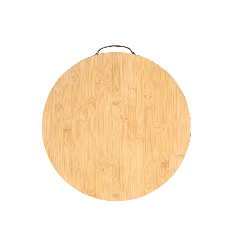 chopping board Thicker eco-friendly round pizza Sushi bamboo wooden cutting board