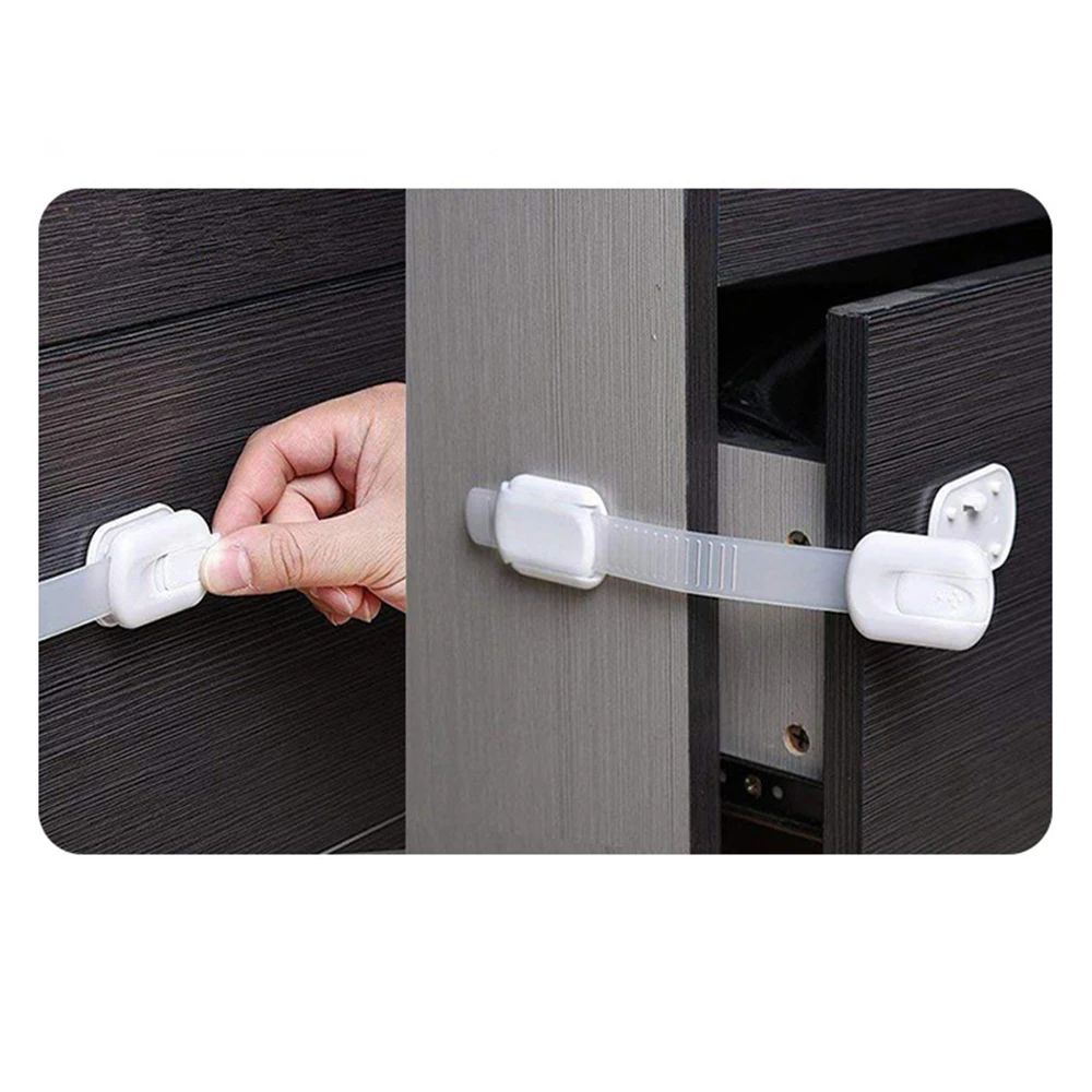 Multi-function drawer toilet refrigerator safety products ABS door baby child cabinet lock