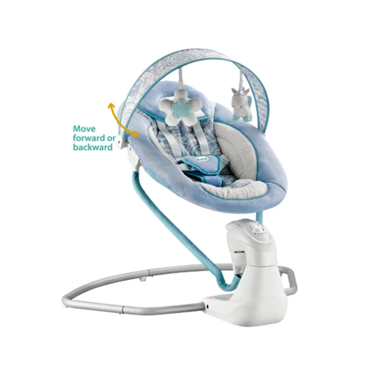 Adjustable safety multi-function lovely baby bouncer and rocker