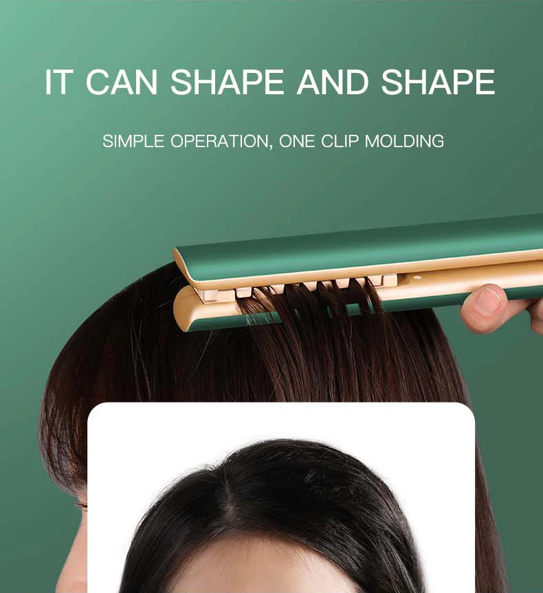 
Hair straightener portable pro wholesale electronic brush keratin treatment hair straightening 