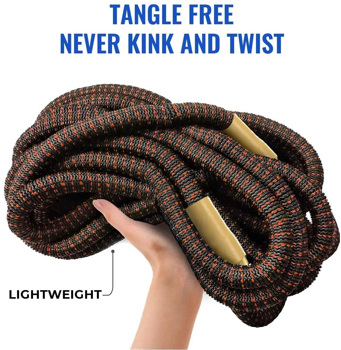 Free Shipping To US Pipe Cleaning Nozzle For Holder 50ft Expandable Garden Hose Extra Strength