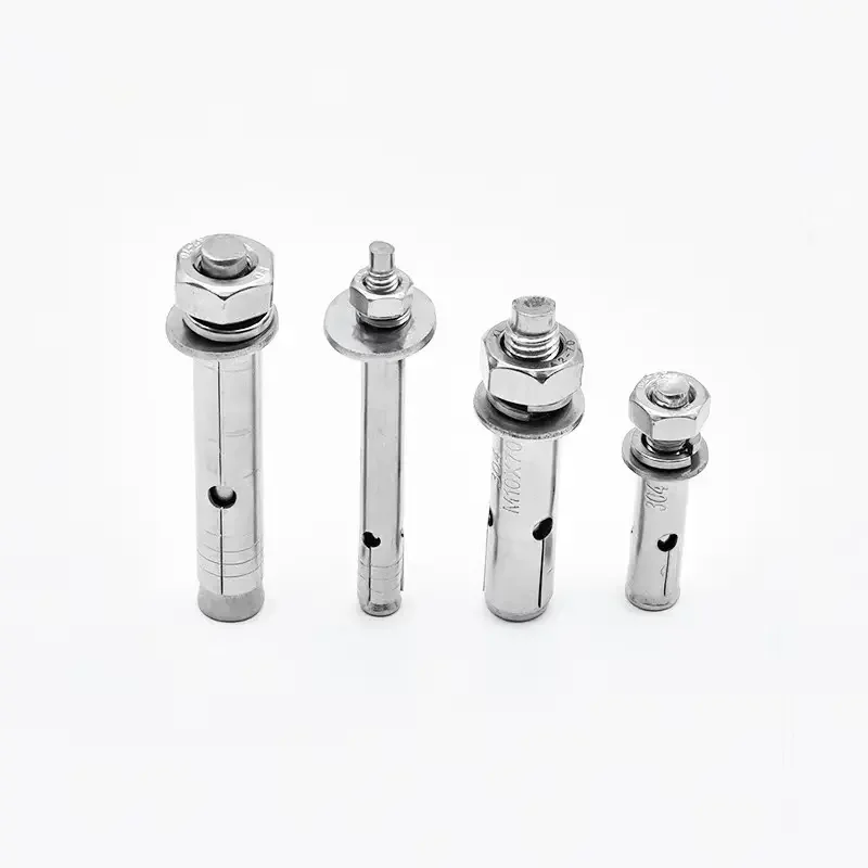 AISI 304 & ASTM 316L Stainless Steel Expansion Anchor ASME 316L ANSI 410 DIN A2 & A4 Iron Inch System
