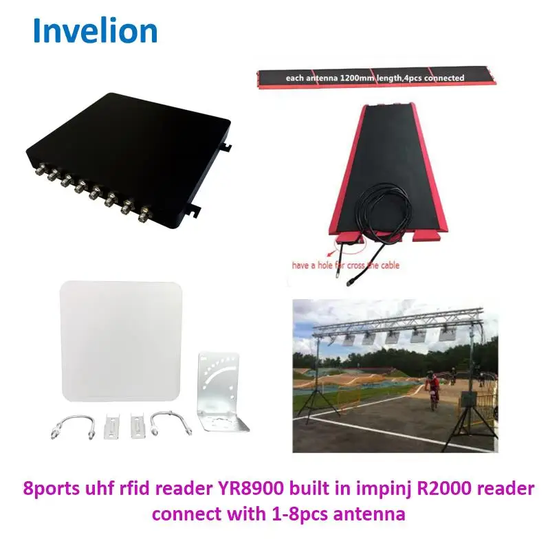 Горячая Распродажа IP67 Водонепроницаемый RFID Браслет чип времени UHF антенна дальнего радиуса действия для триатлона таймерная