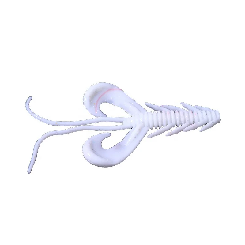 Best selling 8pcs/bag New fishing lure bait 10cm 3.7g Artificial Outdoor Shrimp Fishing Lure