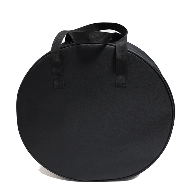 Custom Round Polyester Storage Bag Car Charger Gun Electric Vehicle Charging Cable Carrying Case EV Cable Bag