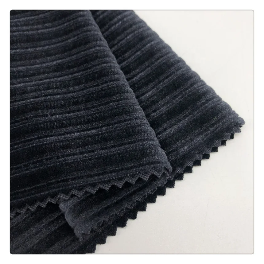 China Factory 92% Polyester 8% Spandex Velvet Elastic Corduroy Velvet fabric For Sofa Home Textile Garments (1600481135856)