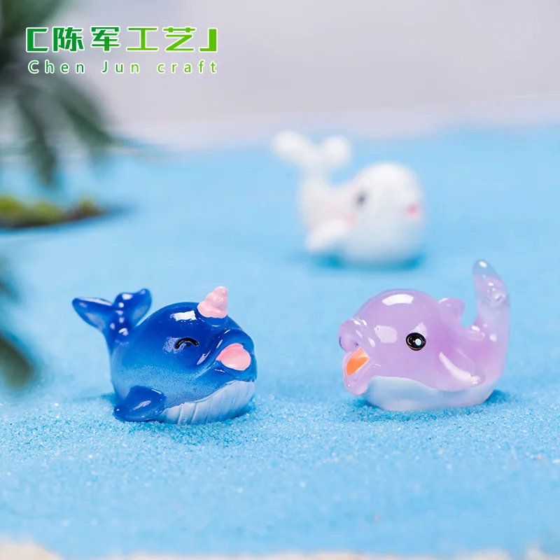 chenjun Marine Animal Hammerhead Shark Sea Hare Dolphin Crocodile Tortoise Lemon Hexagonal Dragon White Narwhal Ray Octopu