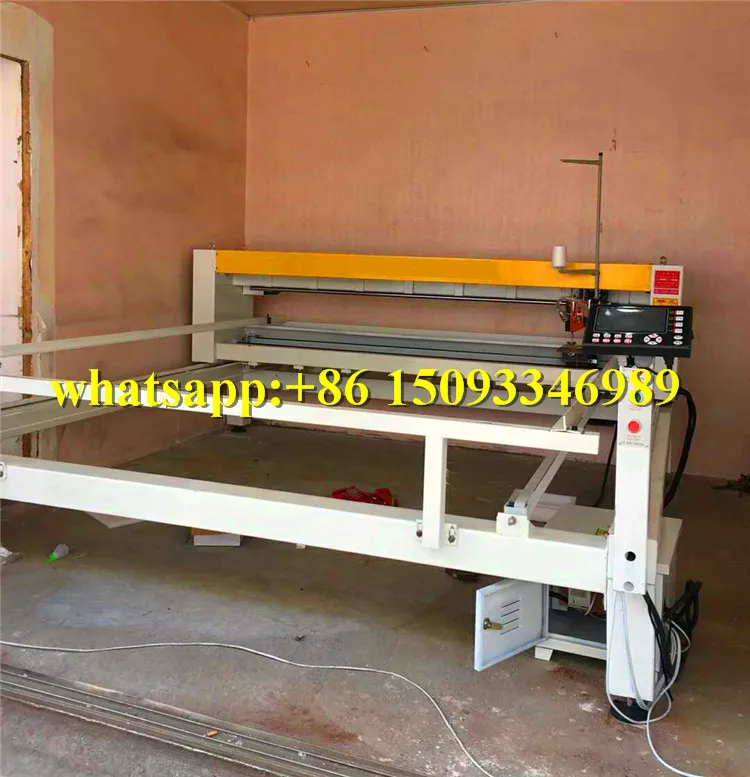 2m Quilt Computer Sewing Quilting Machine/ single needel quilting machine for Comforter/ Computerized mattress quilting machine