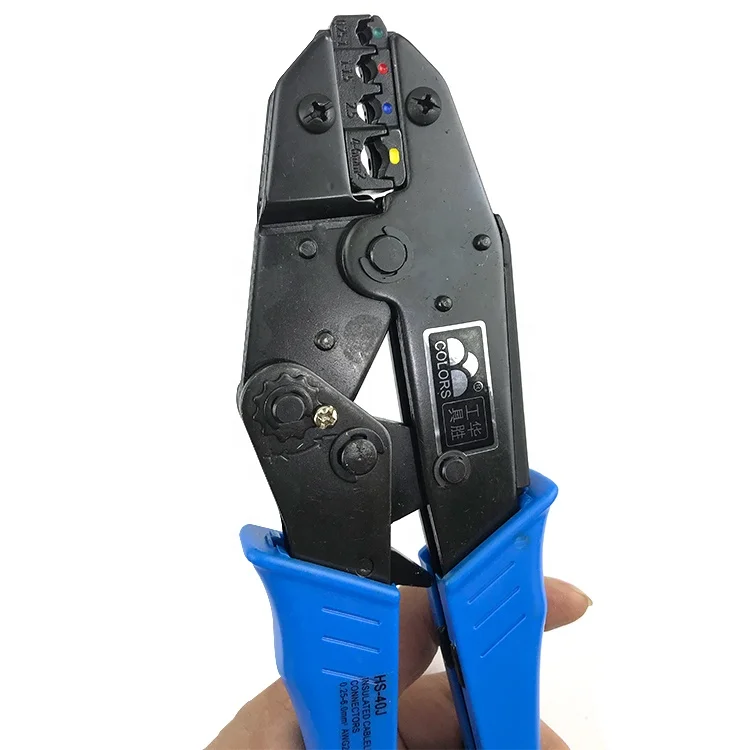 HS-40J емкость для обжима 0,25-6.0mm2 инструмент для обжимки кабеля обжимные плоскогубцы инструмент для обжима