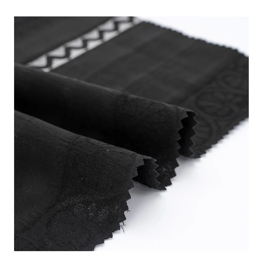 Promote high-quality fashion skirt fabric custom logo polyester abaya fabric