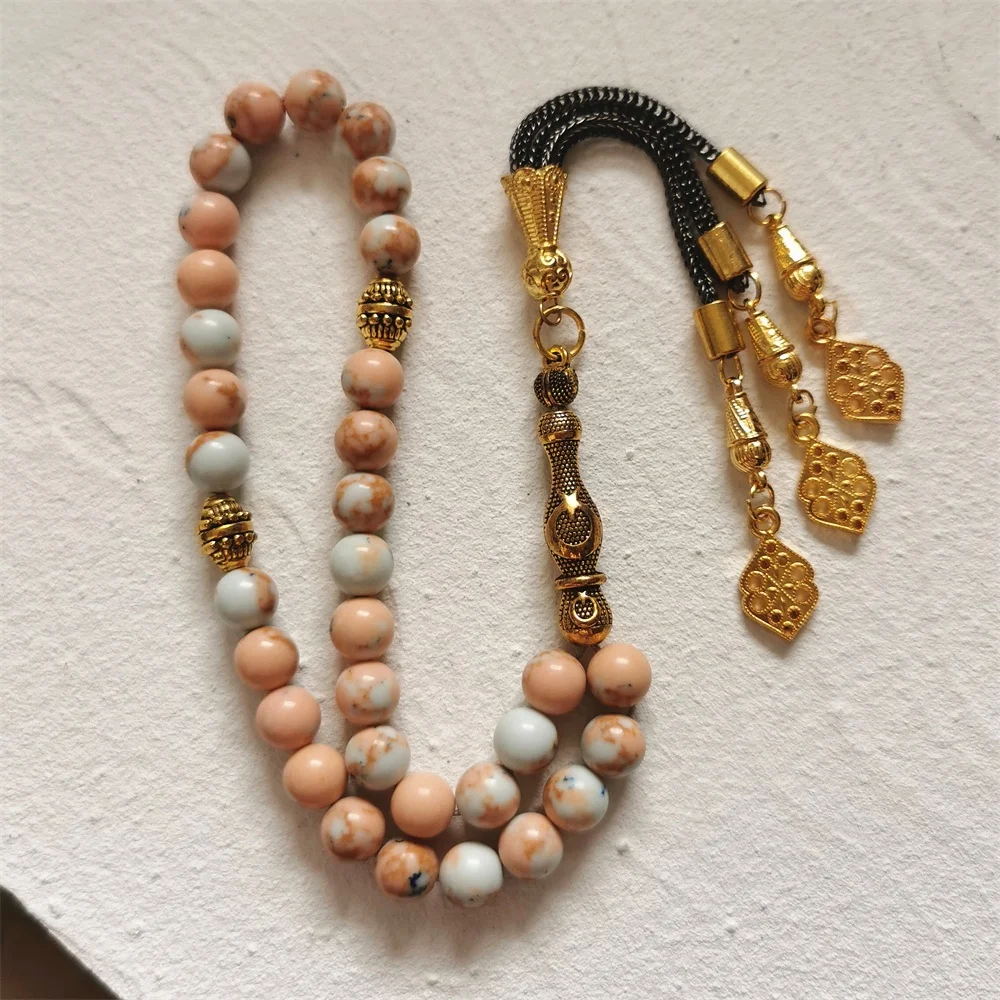  Интернет-магазин 8 мм дождь камень Tesbihat намаз крупные кисточки Tasbih