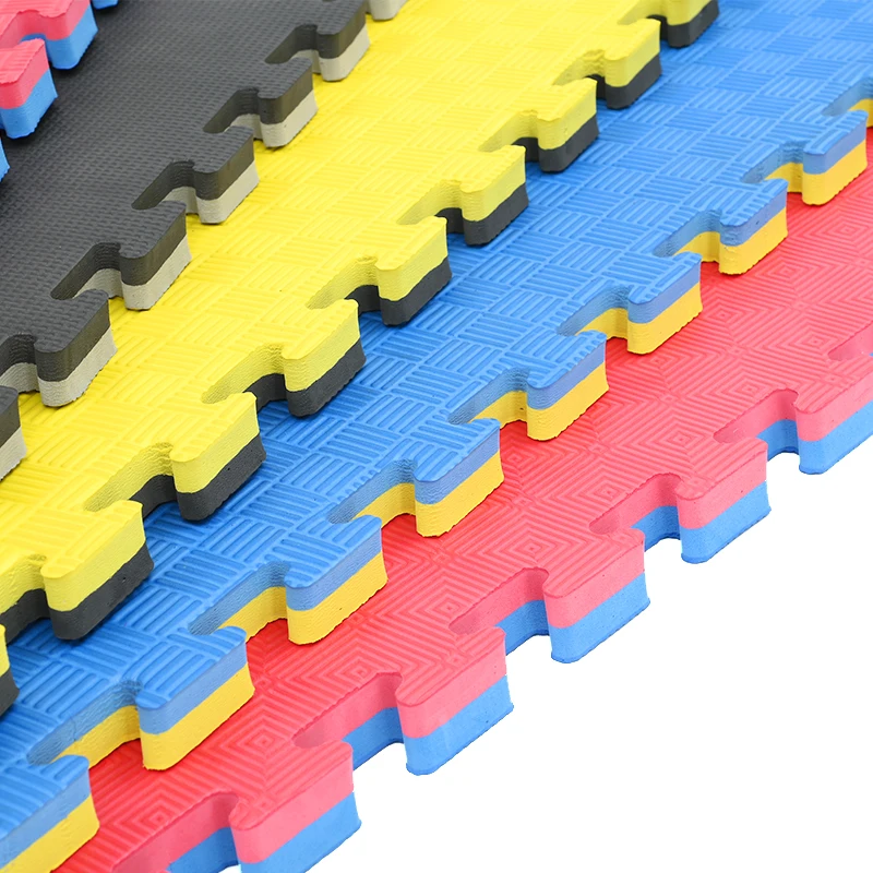 Martial arts mats judo tatami mats EVA foam puzzle tiles Wrestling Taekwondo mma bjj