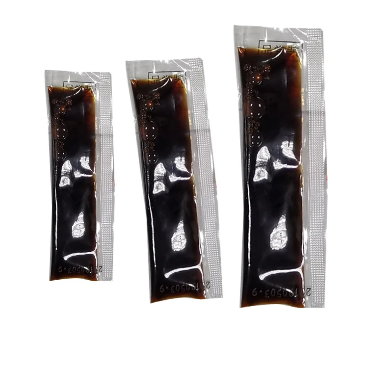 OEM Factory 3g 8g 10g Customized Sachet Soy Sauce For Gourmet Cuisine Food