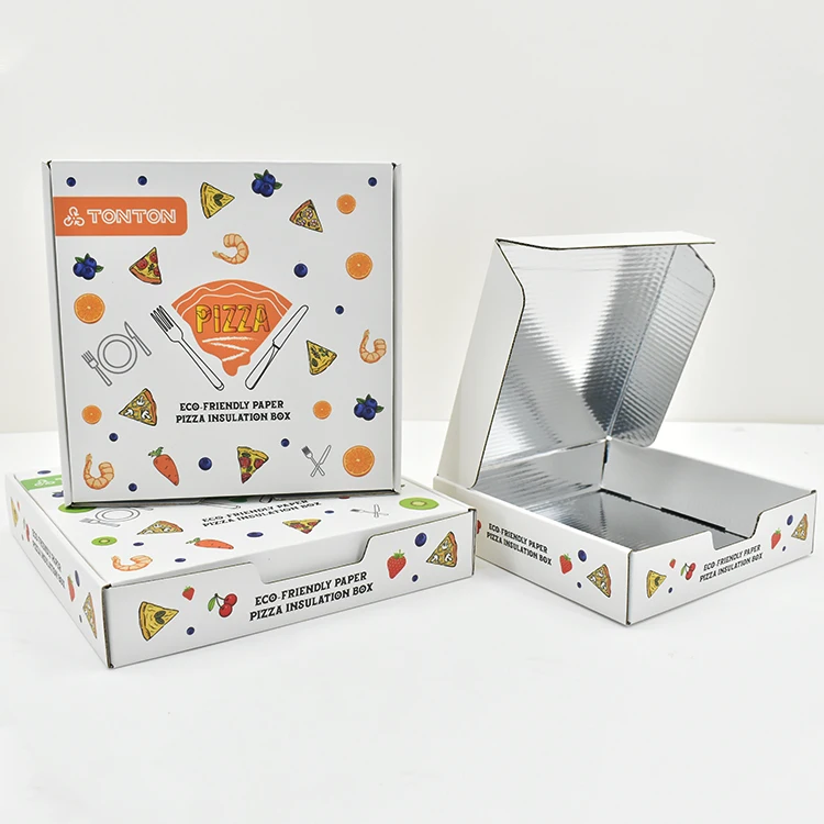 OEM Factory High Quality Thermally Insulated Packaging for Wine Express Foil Carton Frozen Box Kraft Paper Food Rigid Boxes