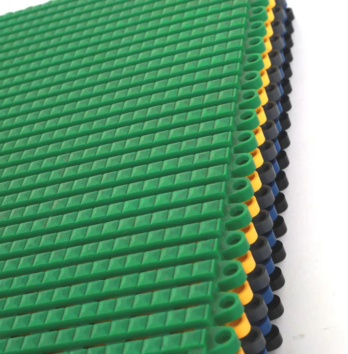 Heavy duty anti-slip durable pvc interlocking garage floor tiles removable plastic interlocking floor mats for car wash