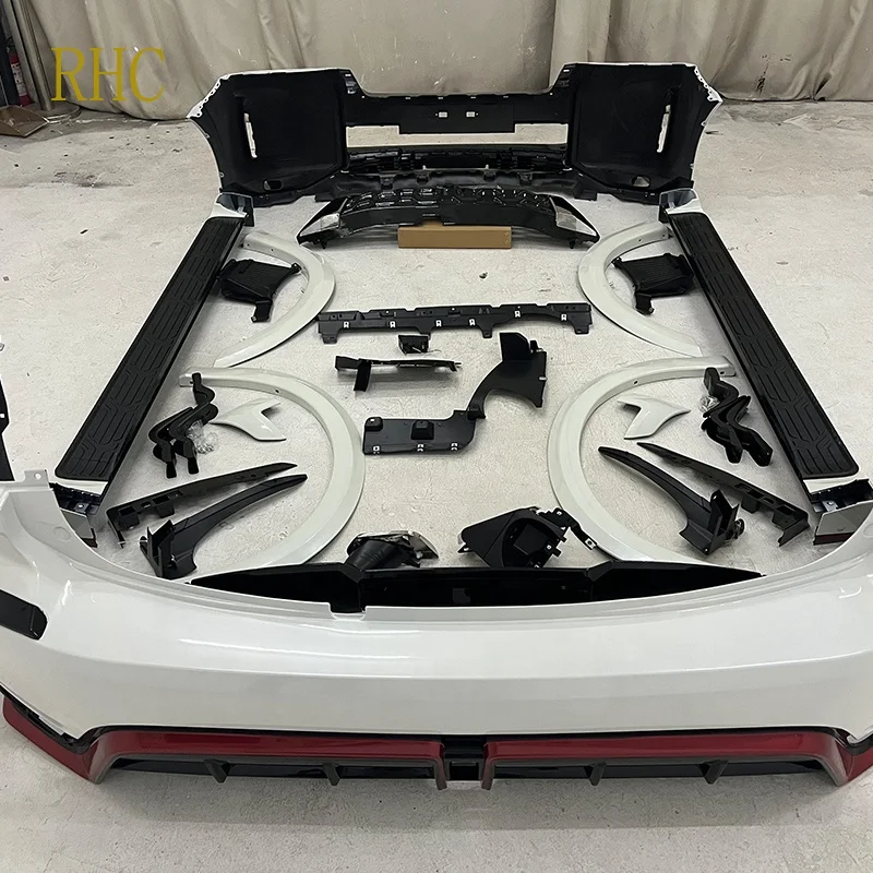 New Car Style For Nissan Patrol Y62 Armada 2008-2015 Car Body Kits Body Kit Modification Front Surround Side Skirt Rear Surround