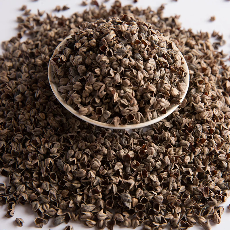 Qiong tartary buckwheat hulls bulk husk used for tartary buckwheat pillow 20kg/bag