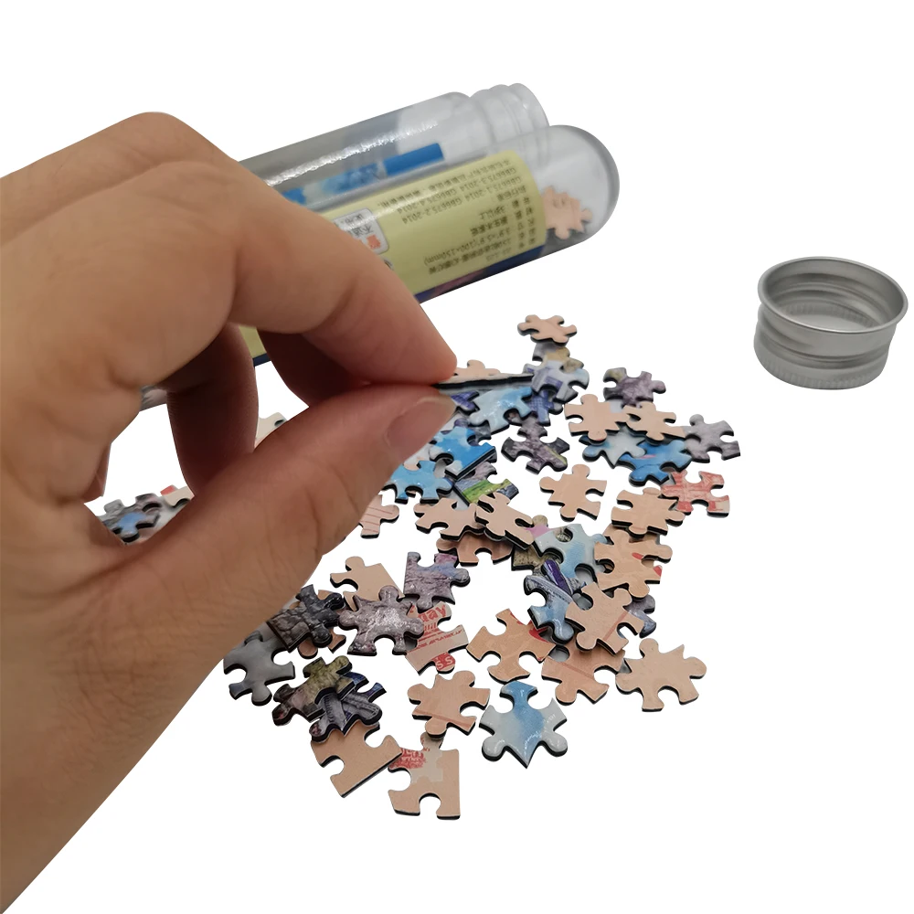 2023 Hot Selling Paper Full Color Jigsaw Puzzle For Kids