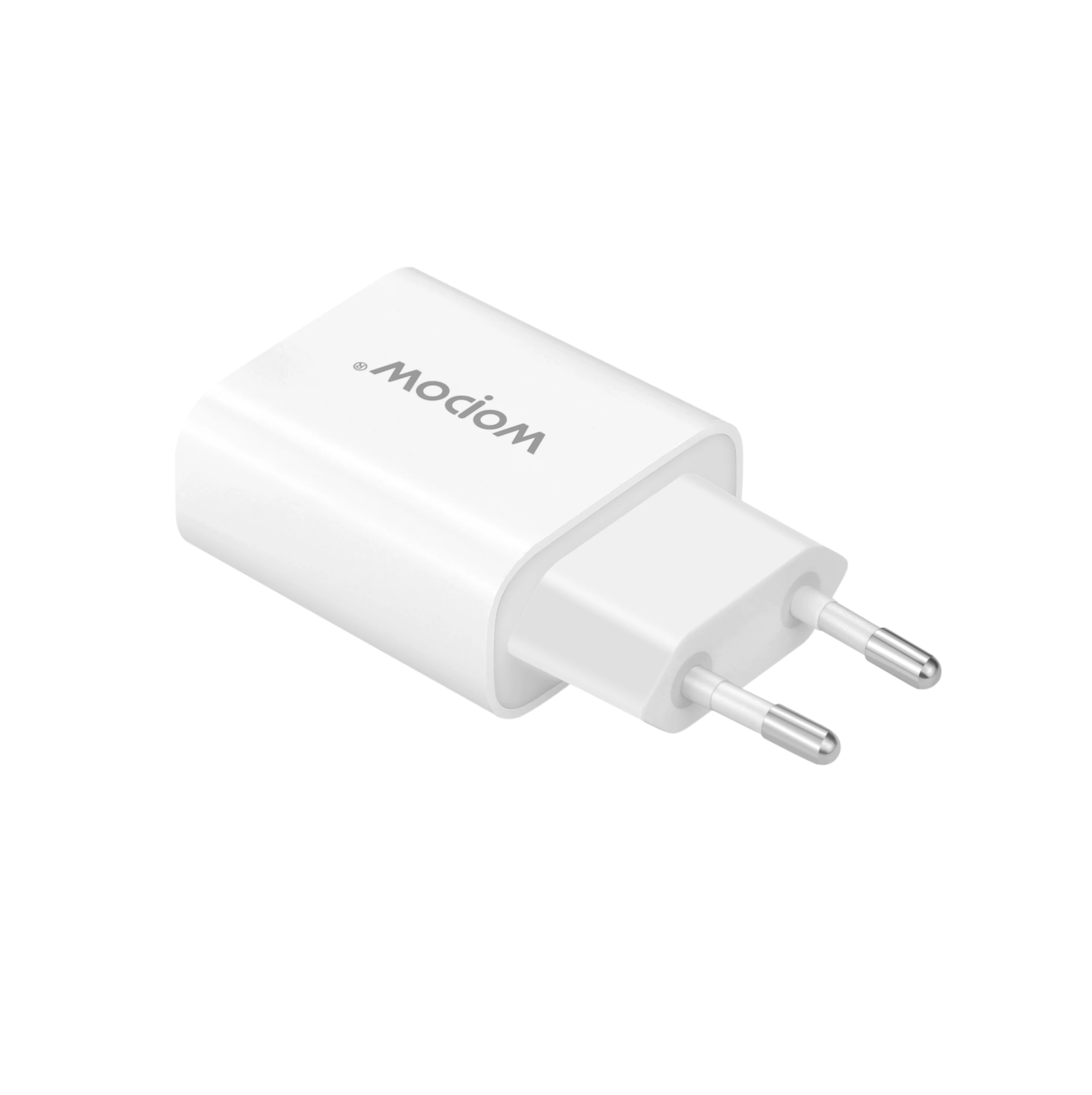 Зарядное устройство Wopow Q21 сетевое с 2 usb-портами и кабелем