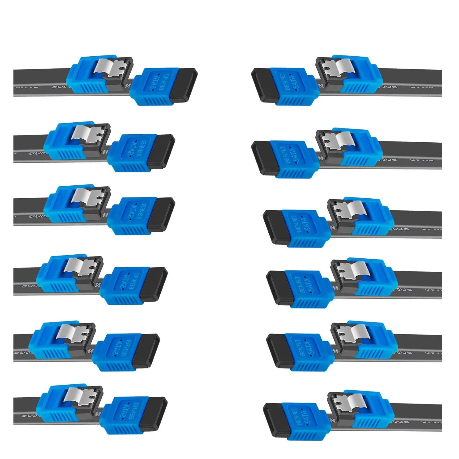 Кабель SATA BENFEI кабель 12 упаковок