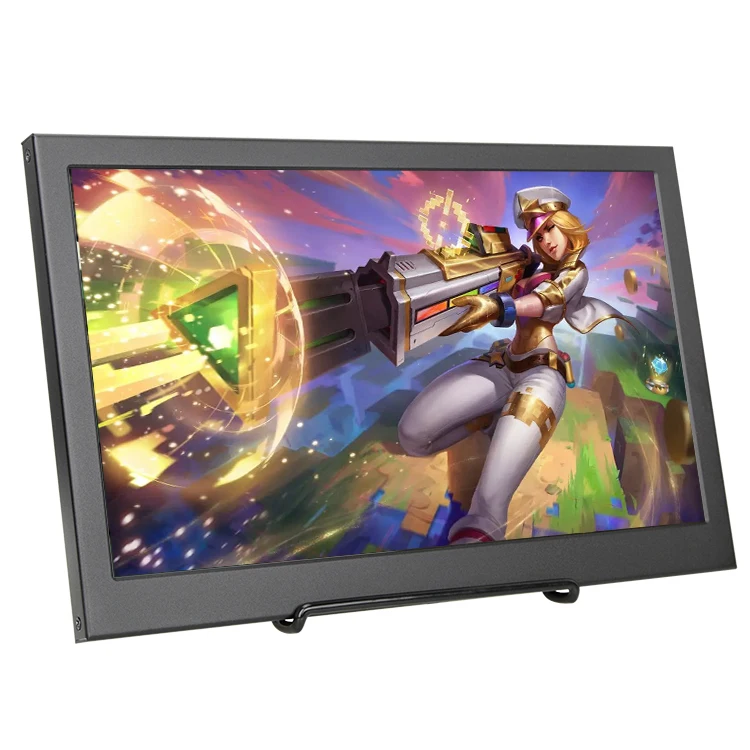 Dropshipping 2k/1920x1080 A+ grade lcd monitor pc gaming portable display with hd type-c interface